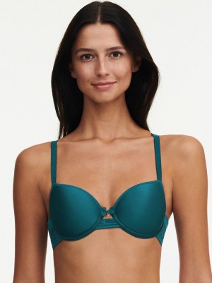 Chantelle Alto Memory Foam Bras Emerald | USA 1098ORX