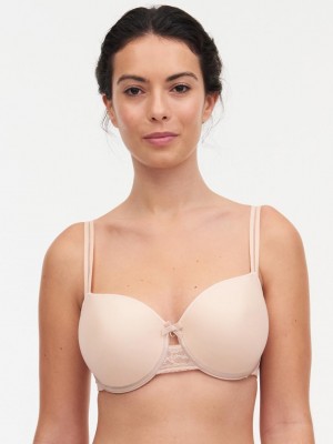 Chantelle Alto Memory Foam Bras Nude Blush | USA 1109ZGY