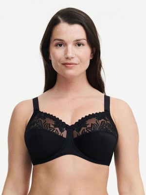 Chantelle Amazone Full Coverage Unlined Bras Black | USA 1540ORX