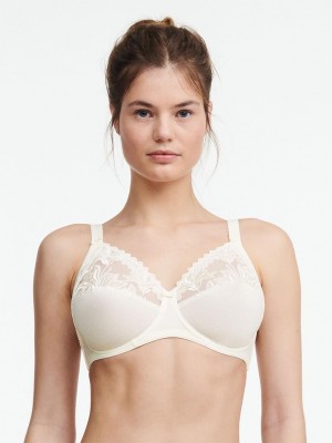 Chantelle Amazone Full Coverage Unlined Bras Ivory | USA 1553CEI