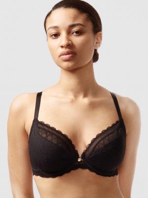 Chantelle C Chic Sexy Underwire Bras Black | USA 2156QZD