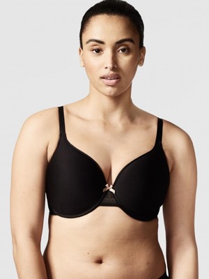 Chantelle C Idéal Back Smoothing Bras Black | USA 1219MAS