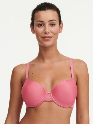 Chantelle C Jolie Comfort Convertible T-Shirt Bras Coralin | USA 1446LHT