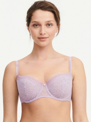 Chantelle C Jolie Demi Bras Lavender Frost | USA 1520GLQ