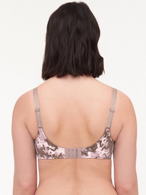 Chantelle C Magnifique Seamless Unlined Minimizer Bras Camo Print | USA 1198TVJ