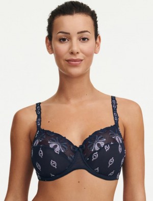 Chantelle Champs Elysées Full Coverage Unlined Bras Seaborne Multicolor | USA 2306XFU