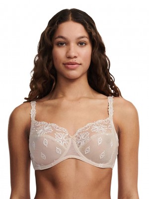 Chantelle Champs Elysées Full Coverage Unlined Bras Nude Cappuccino | USA 1397CEI