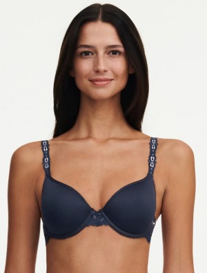 Chantelle Champs Elysées Smooth Custom Fit Bras Seaborne Multicolor | USA 1101SOB