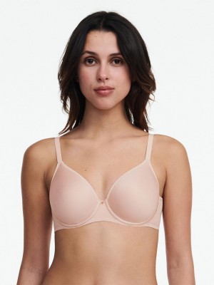 Chantelle Comfort Chic Full Coverage Custom Fit Bras Nude Rose | USA 1588TVJ