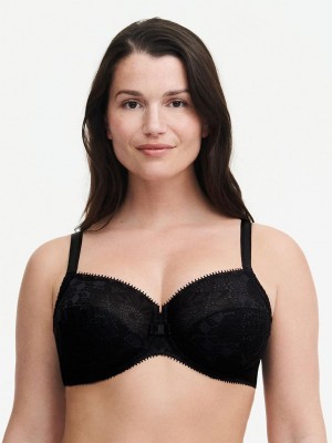 Chantelle Day to Night Full Coverage Unlined Bras Black | USA 2277KIR