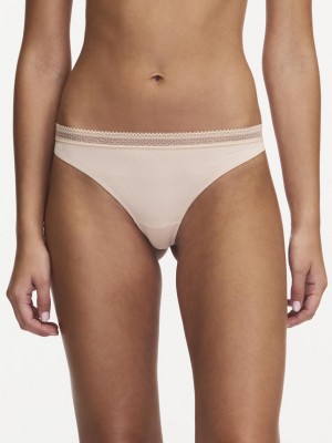 Chantelle Dream Today Tanga, Passionata designed by CL Panties Nude Rose | USA 1671PQC