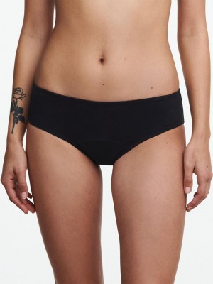 Chantelle Essential Leakproof Bikini Panties Black | USA 1878ORX