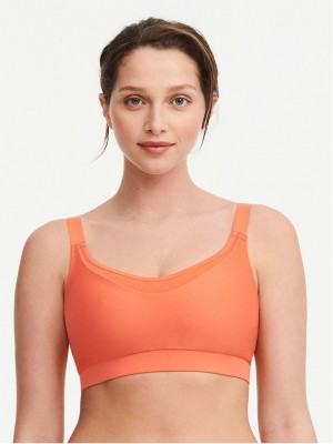 Chantelle Everyday Sport Eco Comfort Low Impact Bras Tangerine | USA 1410ORX