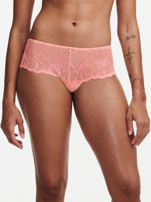 Chantelle Fleurs Hipster Panties Candlelight Peach | USA 2508MAQ