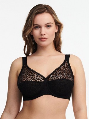 Chantelle Fête Full Coverage Unlined Bras Black | USA 1424VDO