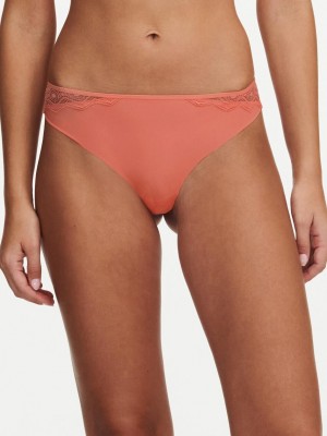 Chantelle Georgia Thong, Passionata designed by CL Panties Peach | USA 1672APV