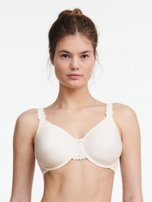 Chantelle Hedona Seamless Unlined Minimizer Bras Ivory | USA 1539ISZ