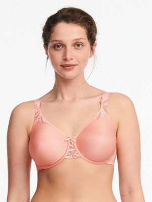 Chantelle Hedona Seamless Unlined Minimizer Bras Candlelight Peach | USA 1603ZGY