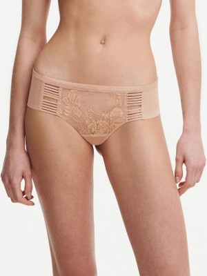 Chantelle Impulse Hipster Panties Nude Lurex | USA 1814VDO