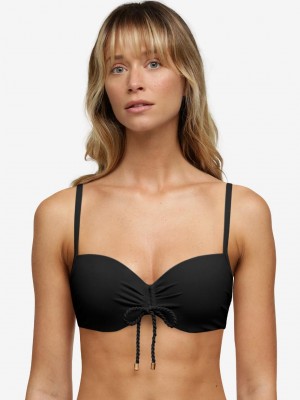 Chantelle Inspire Demi Top Swim Black | USA 2553UTZ