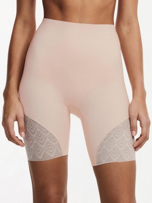 Chantelle Lace Shapewear High Waist Pant Shapewear Nude Blush | USA 2118GLQ