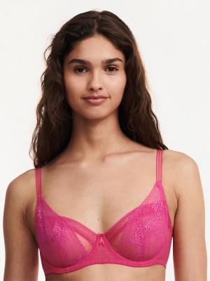 Chantelle Maddie Demi, Passionata designed by CL Bras Rose Pitaya | USA 2147KIR