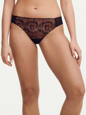 Chantelle Nightfall Lace Tanga Panties Graphic Flowers Multi | USA 1791MAS