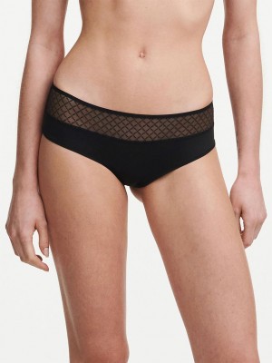 Chantelle Norah Chic Hipster Panties Black | USA 1809KIR