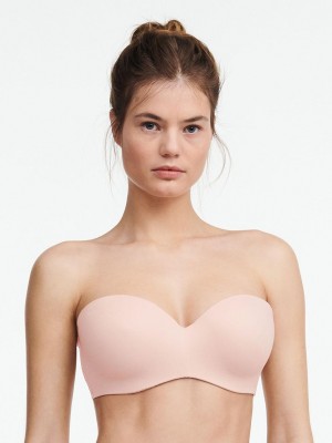 Chantelle Norah Comfort Strapless Convertible Bras Nude Rose | USA 1541PQC