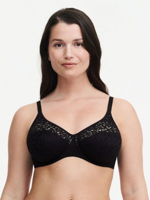 Chantelle Norah Comfort Underwire Bras Black | USA 1622DNN