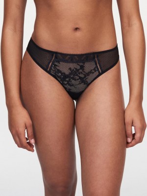 Chantelle Olivia Tanga, Passionata designed by CL Panties Black | USA 2477TVC