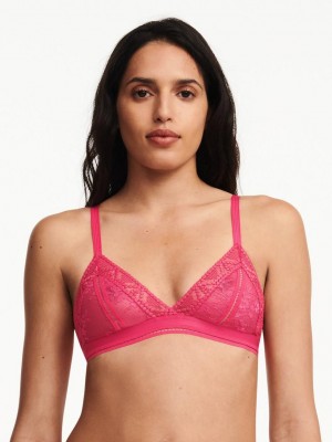 Chantelle Olivia Wireless, Passionata designed by CL Bras Lipstick | USA 2303KIR