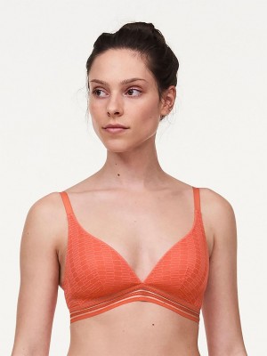 Chantelle Only Manhattan Wireless T-Shirt, Passionata designed by CL Bras Vine Peach | USA 1217BCP