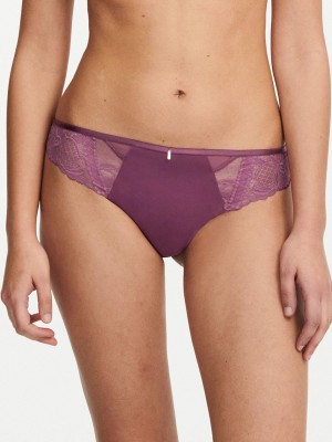 Chantelle Orangerie Dream Tanga Panties Tannin | USA 1794EXG