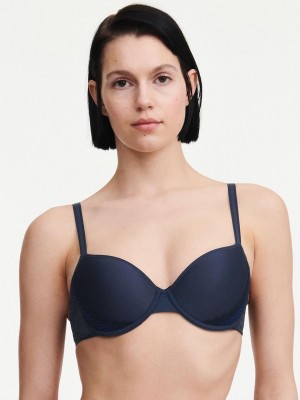 Chantelle Pila Demi Memory Foam, Passionata designed by CL Bras Sailing Blue/Sailor | USA 1313HKW