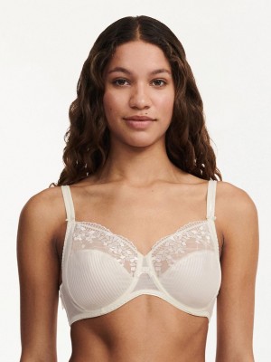 Chantelle Pont Neuf Full Coverage Unlined Bras Ivory | USA 1505MAS