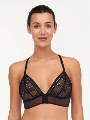 Chantelle Prisca Wireless, Passionata designed by CL Bras Black | USA 1079HKW