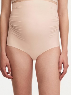 Chantelle Pure Maternity Full Brief Panties Nude Blush | USA 1921MAS