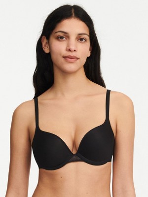 Chantelle Romane Push-Up, Passionata designed by CL Bras Black | USA 2200LHT