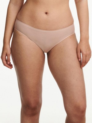 Chantelle SoftStretch Bikini Panties Nude Rose | USA 2088APV