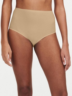 Chantelle SoftStretch Brief Panties Nude Sand | USA 1951RWH