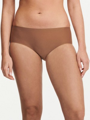 Chantelle SoftStretch Hipster Panties Cocoa Brown | USA 1961FMM