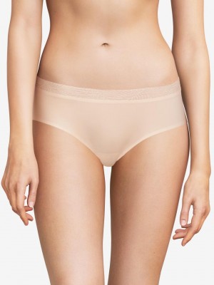 Chantelle SoftStretch Hipster with Lace Panties Nude Blush | USA 1715WYF