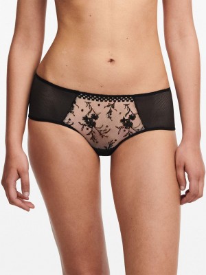 Chantelle Suzy Lace Hipster, Passionata designed by CL Panties Nude Blush/Black | USA 1688QZD