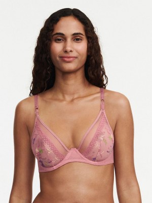 Chantelle Suzy Lace Underwire, Passionata designed by CL Bras Rosewood Multico | USA 1086VDO