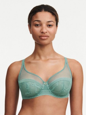 Chantelle True Lace Full Coverage Underwire Bras Trellis | USA 2257BCP