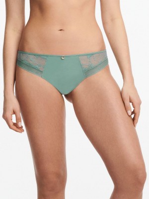 Chantelle True Lace Thong Panties Trellis | USA 2433VDR