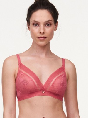 Chantelle True Lace Wireless Bras Coralin | USA 2188UTL