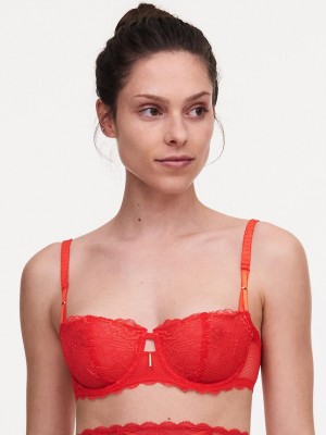 Chantelle Waltz Demi Bras Bright Poppy | USA 1085CEI