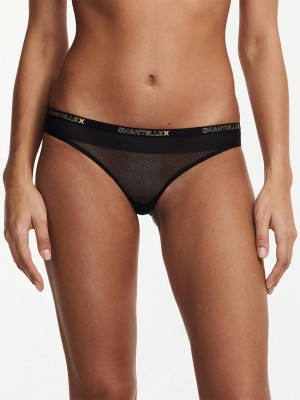 Chantelle Xpose Brief Panties Black | USA 1831FMM